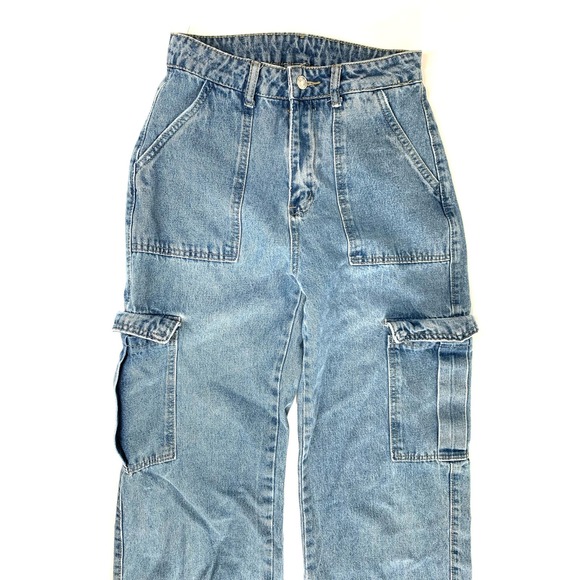 Women's Cargo Jeans size M - Picture 3 of 8